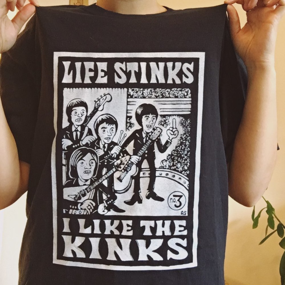 Mens Large Band Tee